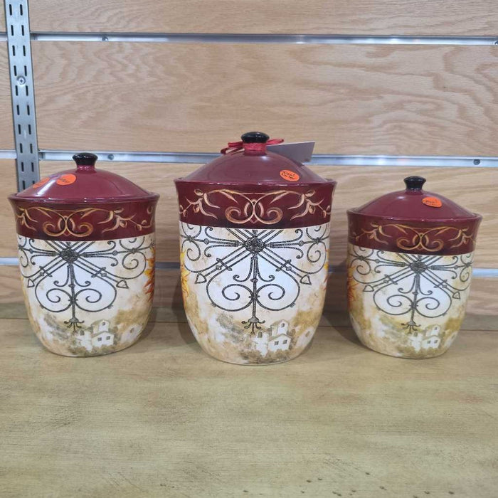 SET OF 3 JARS LS