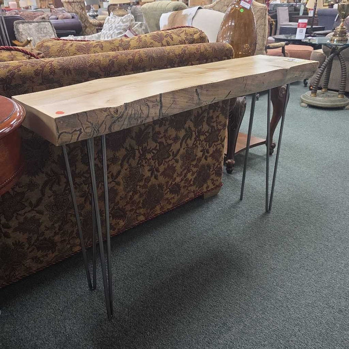 LIVE EDGE SOFA TABLE BTK