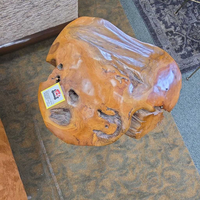 LARGE BURLWOOD MUSHROOM DECOR BAH