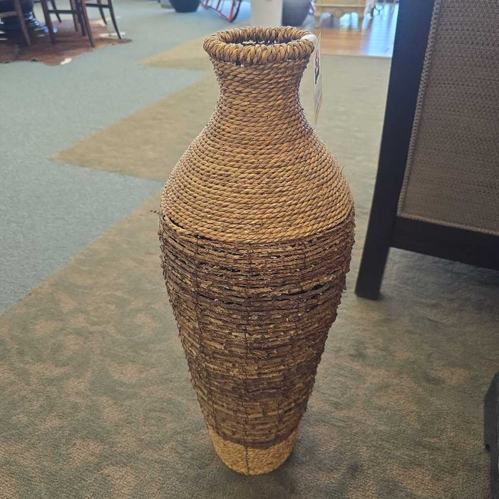 WICKER VASE LS