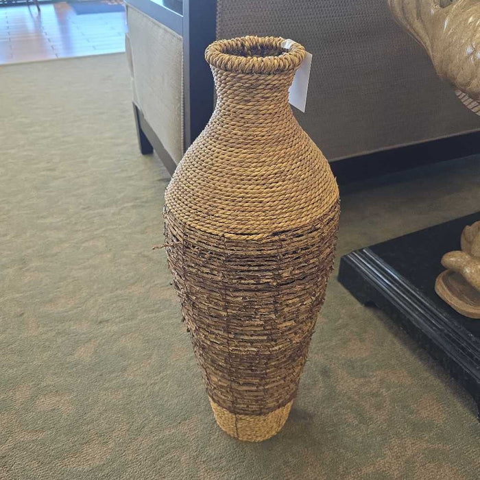 WICKER VASE LS