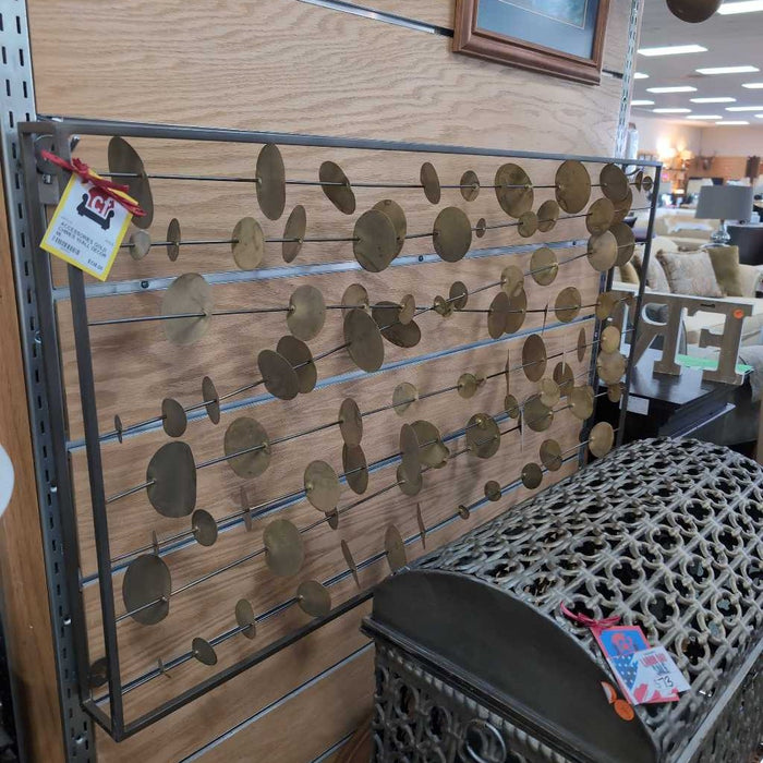 GOLD CHIMES WALL DECOR MI