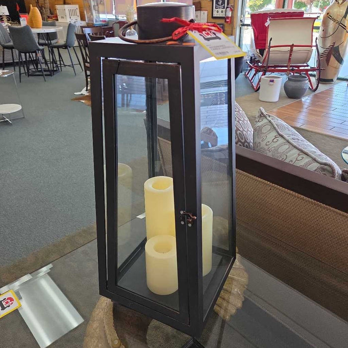 CANDLE LANTERN LS