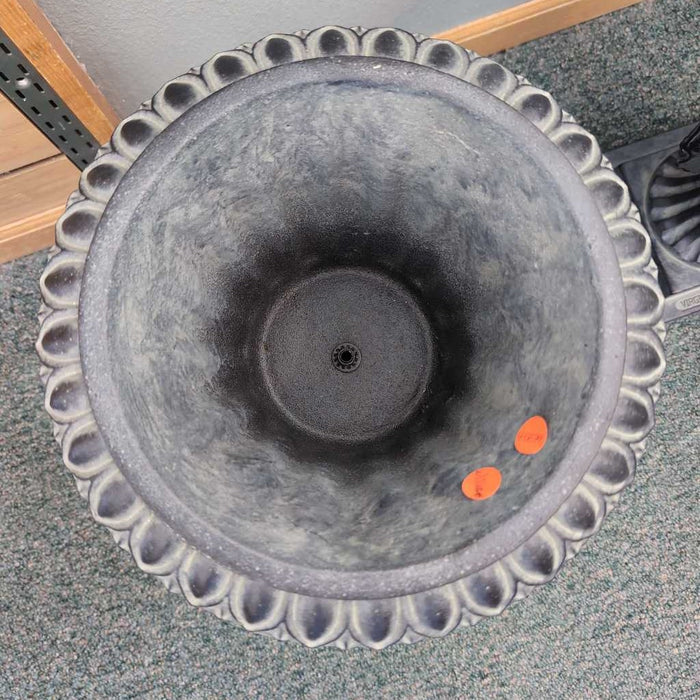 CAST IRON URN VASE MI