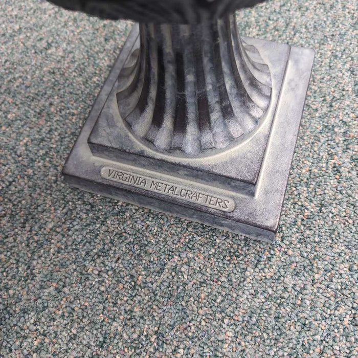 CAST IRON URN VASE MI