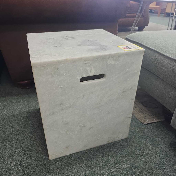 MARBLE END TABLE BTK