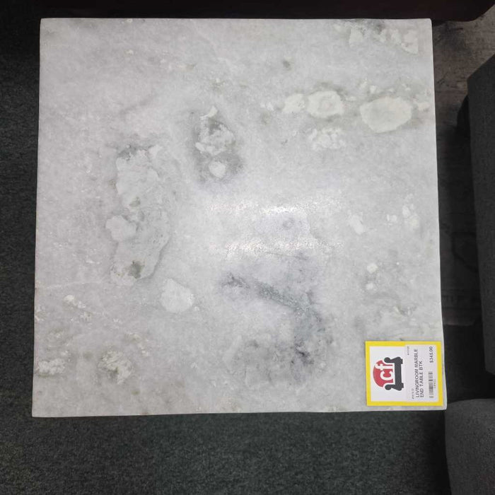 MARBLE END TABLE BTK