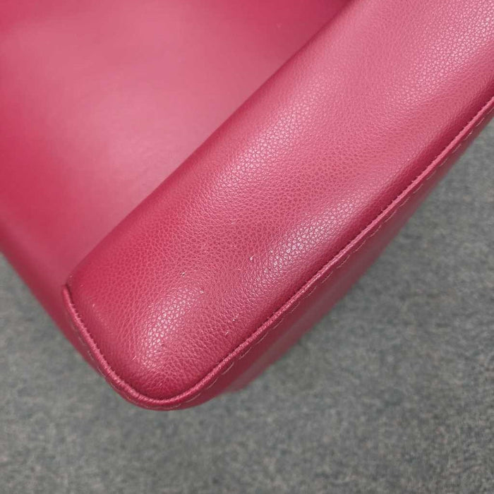 RED LEATHER CHAIR ALK