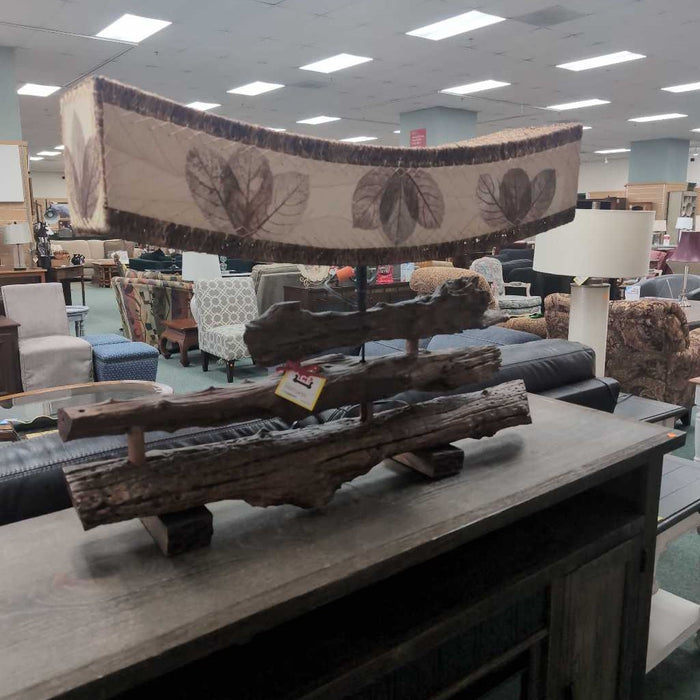 LARGE WOOD LAMP BTK