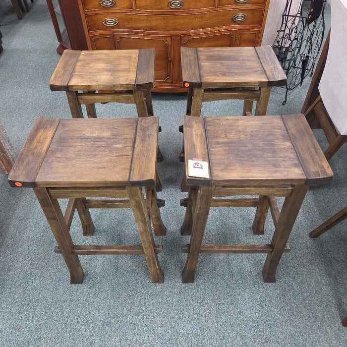 SET OF 4 STOOLS LHI
