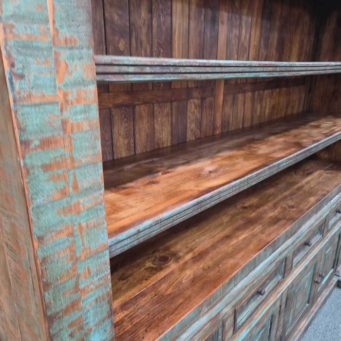 2PC RUSTIC BOOKSHELF WITH LADDER LLCT
