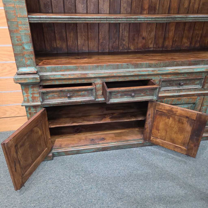 2PC RUSTIC BOOKSHELF WITH LADDER LLCT