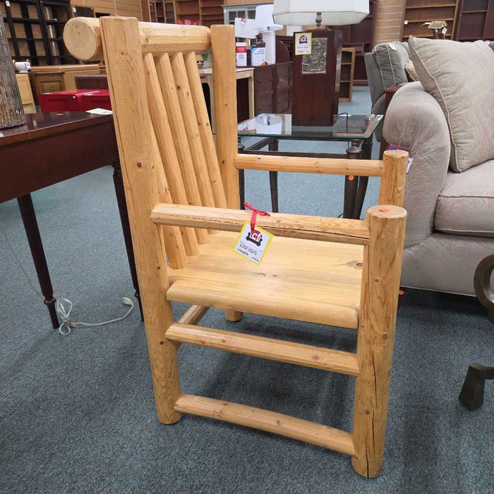 LOG ACCENT CHAIR MI