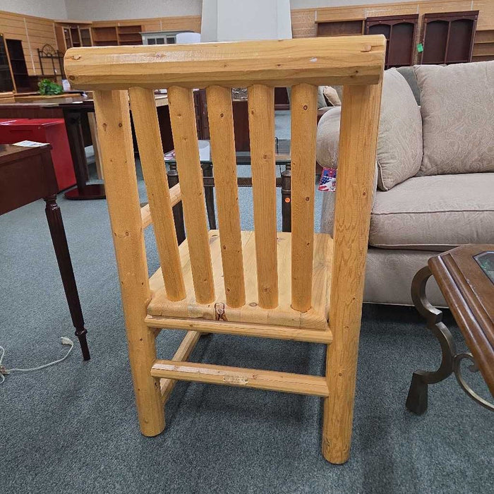 LOG ACCENT CHAIR MI
