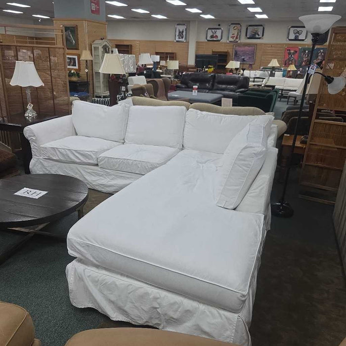 POTTERY BARN 3PC SECTIONAL MIH