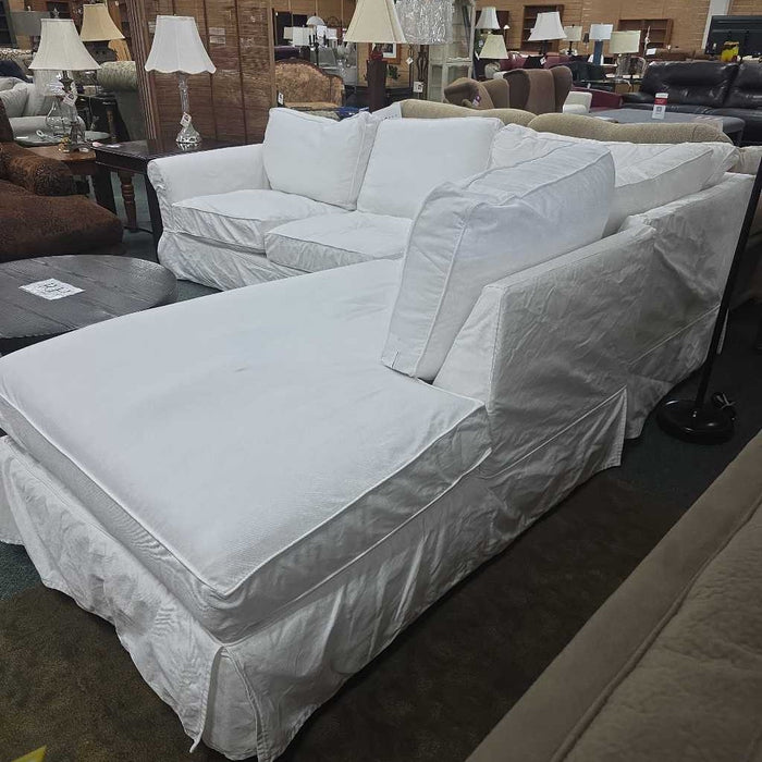 POTTERY BARN 3PC SECTIONAL MIH