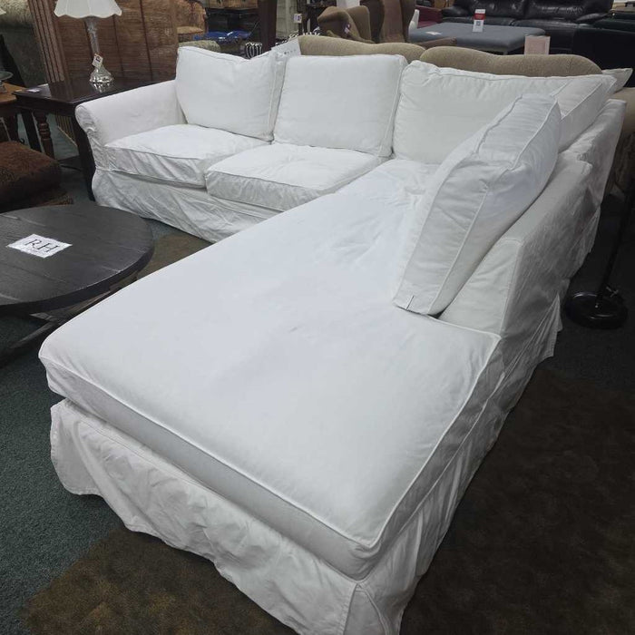 POTTERY BARN 3PC SECTIONAL MIH