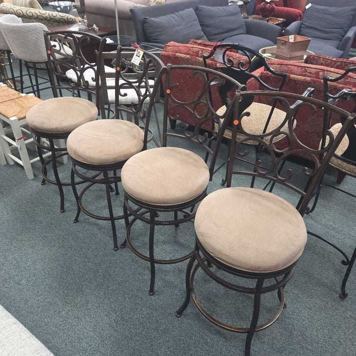 SET OF 4 STOOLS