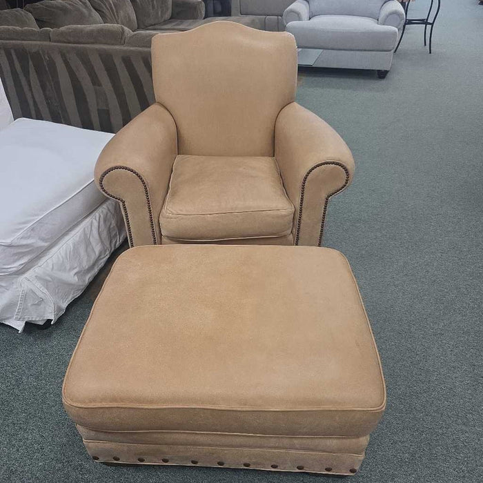 CHAIR WITH OTTMAN BTK