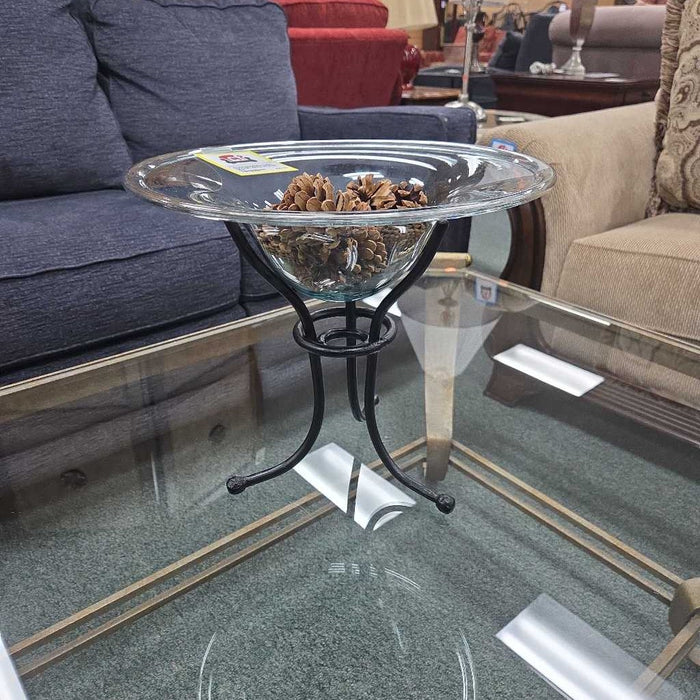 DISH DECOR WITH STAND BA