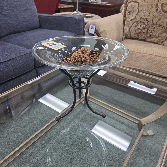 DISH DECOR WITH STAND BA