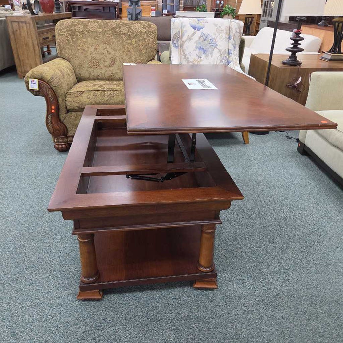 BASSETT LIFT TOP COFFEE TABLE LSH