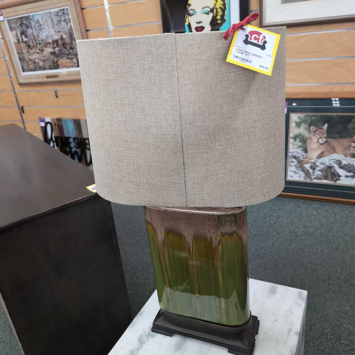 GREEN LAMP AT
