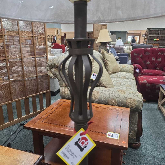 BROWN FLOOR LAMP KL