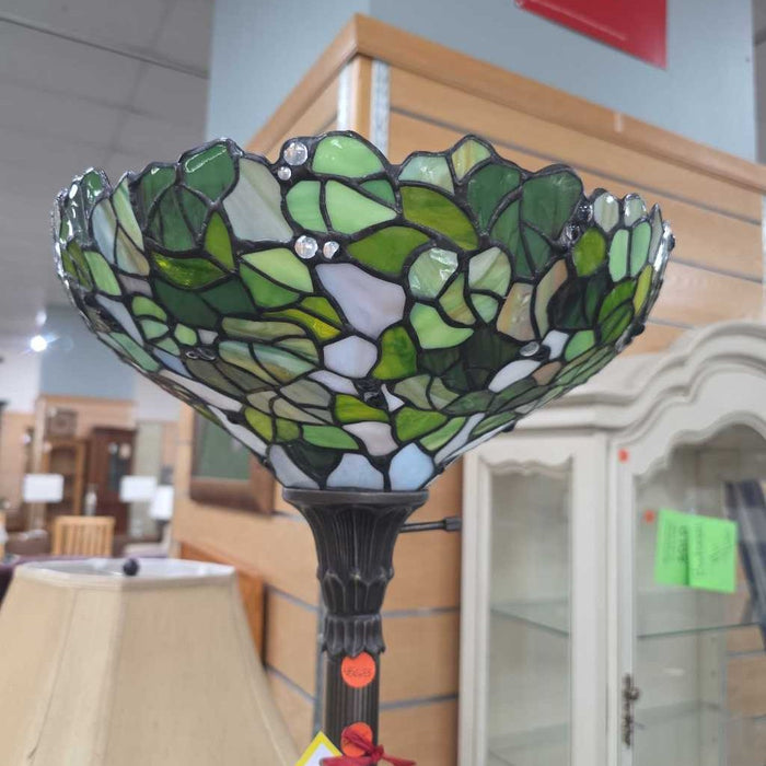 STAINED GLASS FLOOR LAMP TB