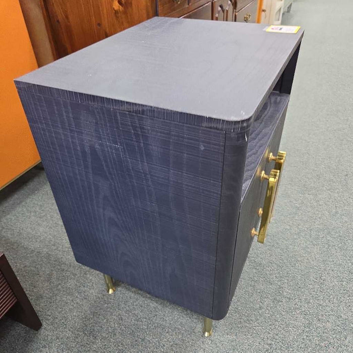 NIGHTSTAND GOLD LEGS BHC