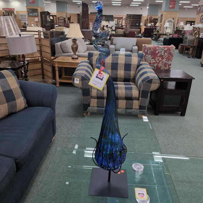 BLUE GLASS DECOR SK