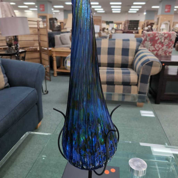 BLUE GLASS DECOR SK