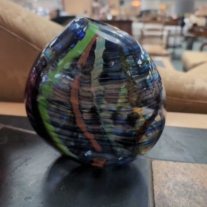 SMALL BLUE VASE BA