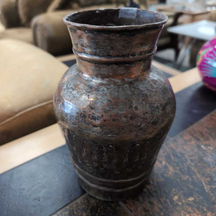 SMALL COPPER VASE BA