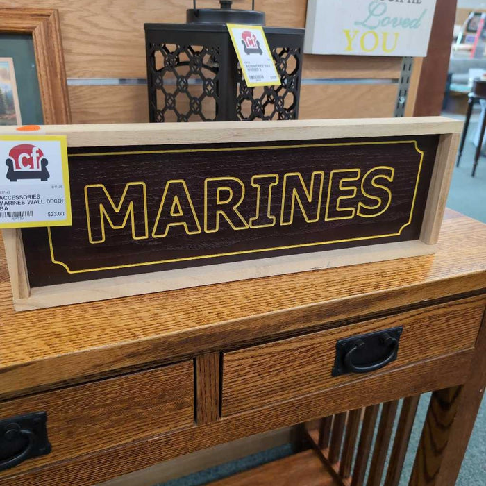 MARINES WALL DECOR BA