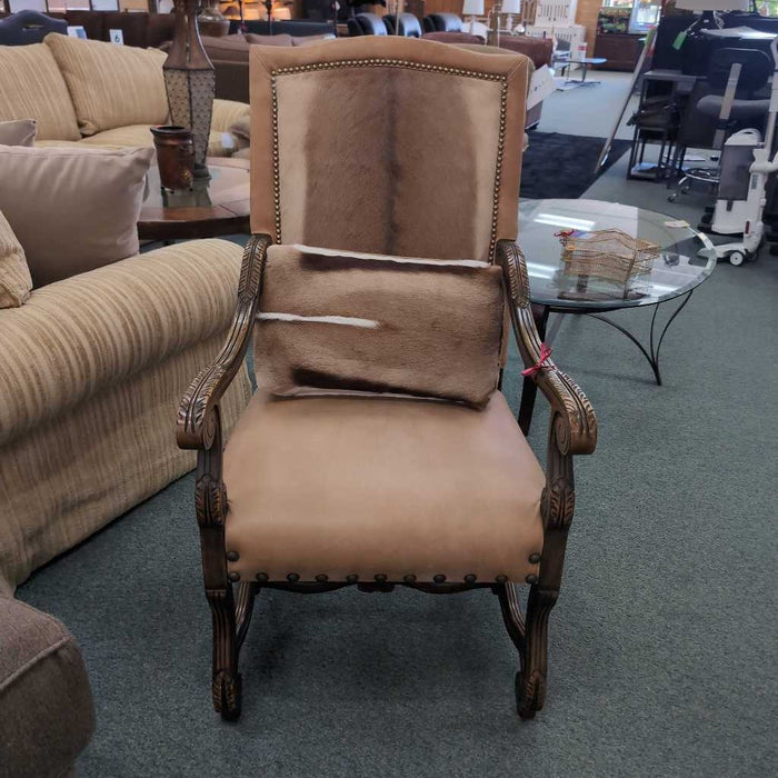 OLD HICKORY TANNERY ARM CHAIR ATH