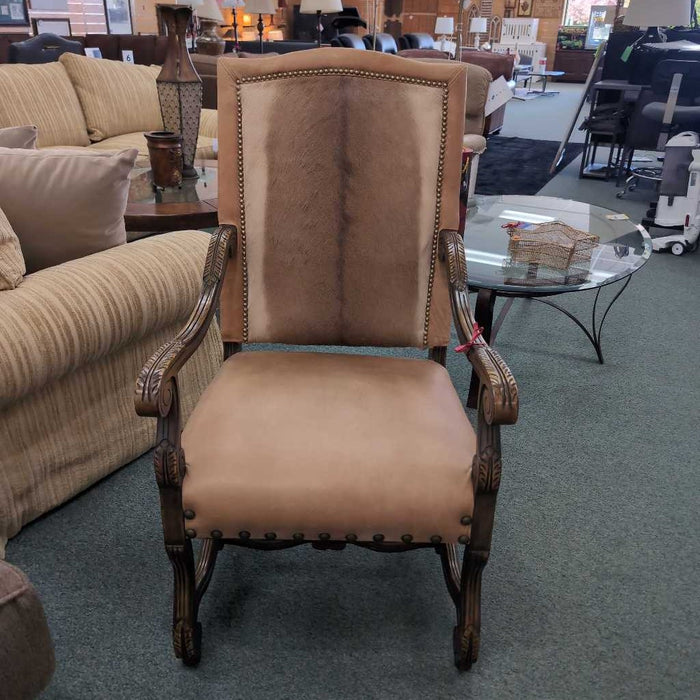 OLD HICKORY TANNERY ARM CHAIR ATH