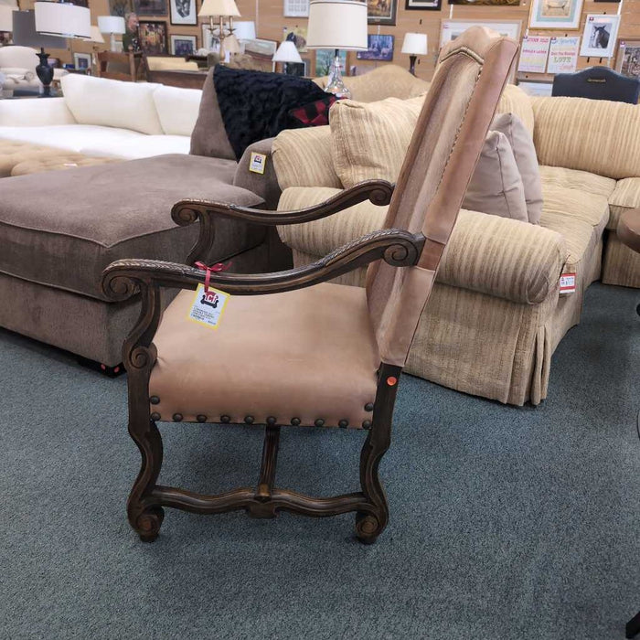 OLD HICKORY TANNERY ARM CHAIR ATH