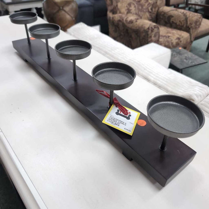 5 CANDLE CANDLE HOLDER BT