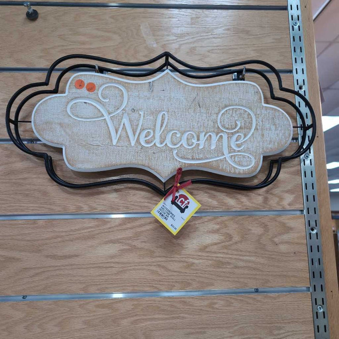 WELCOME WALL DECOR BA