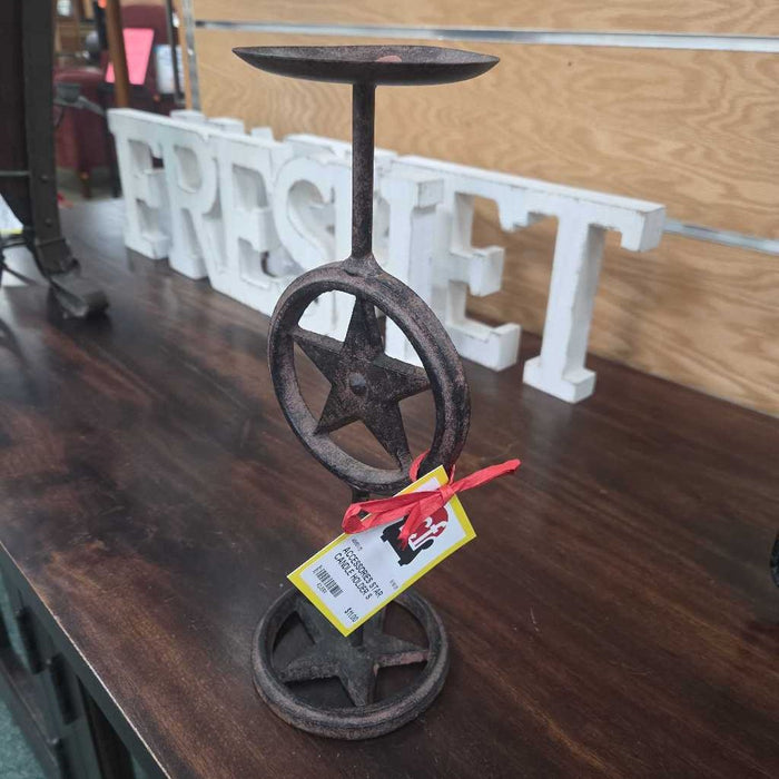 STAR CANDLE HOLDER S