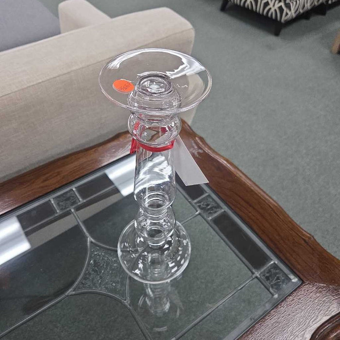 GLASS CANDLE HOLDER BA