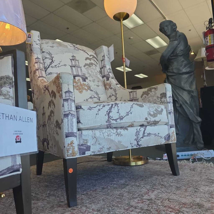 ETHAN ALLEN TIMLYN WINGBACK CHAIR ATH