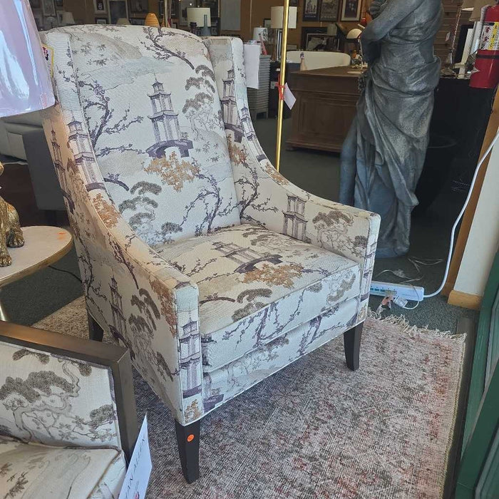 ETHAN ALLEN TIMLYN WINGBACK CHAIR ATH