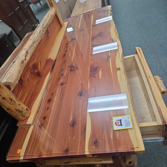 LOG DRESSER WITH MIRROR KLH