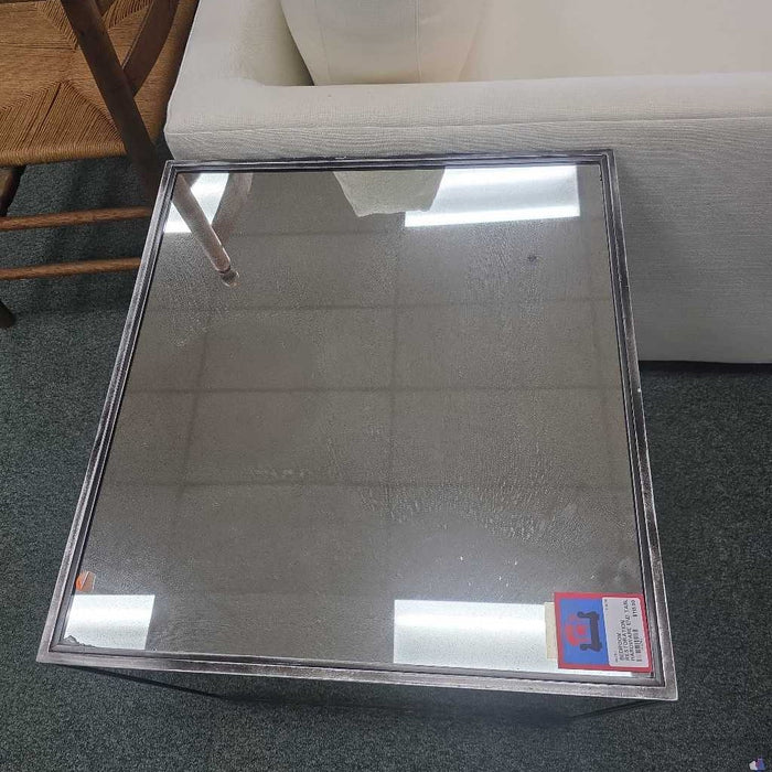 RESTORATION HARDWARE END TABLE