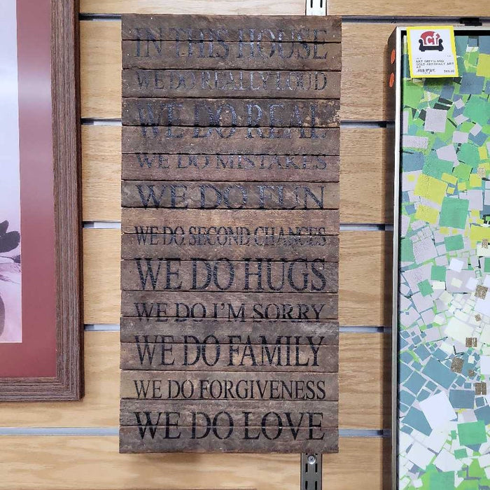 IN THIS HOUSE ART