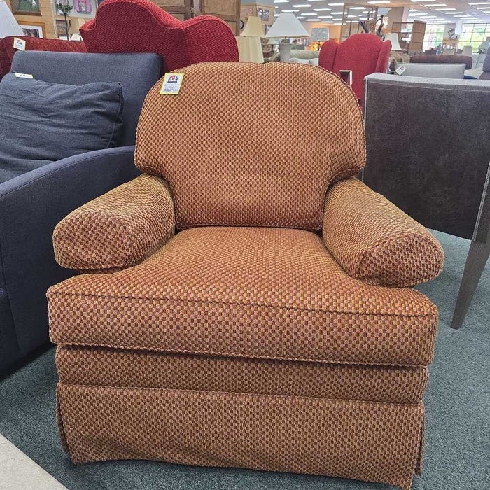 ETHAN ALLEN SWIVEL ROCKING CHAIR BAH