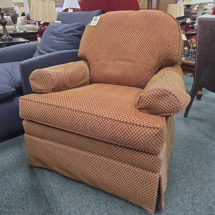 ETHAN ALLEN SWIVEL ROCKING CHAIR BAH