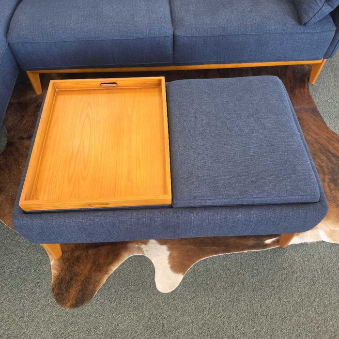 2 PC SECTIONAL WITH OTTOMAN MIH